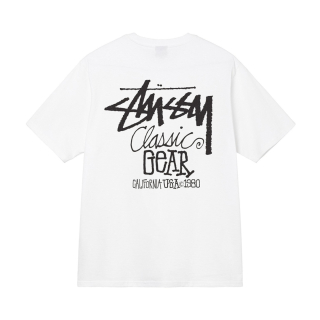 Tričko Stussy classic gear white