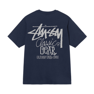 Tričko Stussy classic gear blue