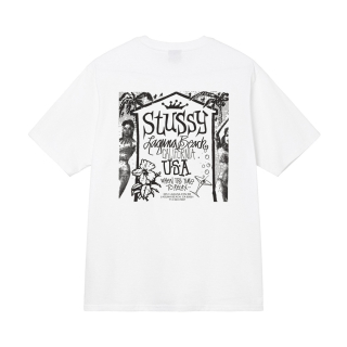 Tričko Stussy beach house white