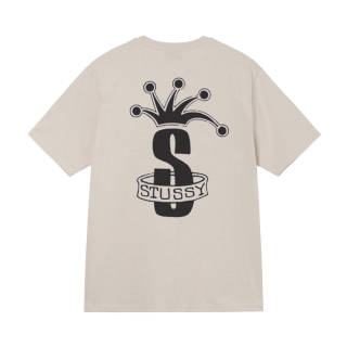Tričko Stussy crown band fog