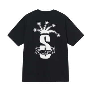 Tričko Stussy crown band black
