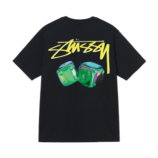 Tričko Stussy iredescent black