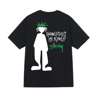 Triko Stussy Knowledge is King black