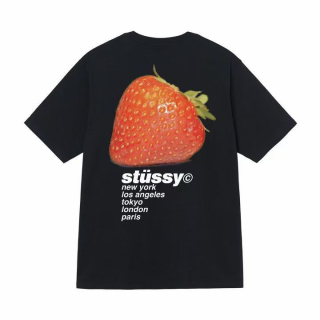 Triko Stussy strawberry black