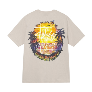 Triko Stussy sunset fog