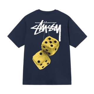 Tričko Stussy fuzzy dice tea blue