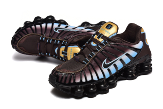 NIKE Shox TL black blue gold