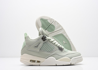 Nike Air Jordan 4 seafoam metallic silver