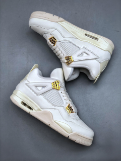 Nike Air Jordan 4 Metallic Gold