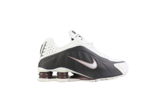 Nike Shox R4 White/Dark Brown