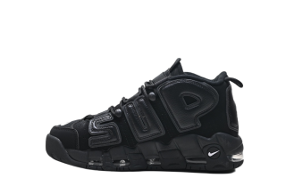 Nike Air More Uptempo x Supreme "Suptempo" Triple Black