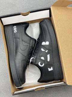 CDG x Nike Air Force 1 Low Black/White Limited