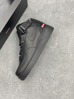 Supreme x Nike Air Force 1 Mid Black