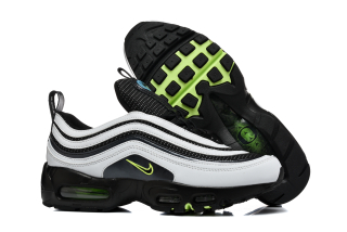 Nike Air Max 97/95 Hybrid – White/Black/Volt