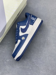 Nike Air Force 1 Low x PEACEMINUSONE Navy Daisy