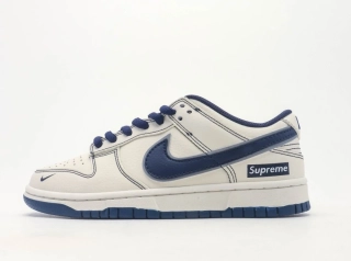 Nike Dunk Low x Supreme Midnight Navy