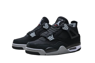 Nike Air Jordan 4 Air Jordan 4 Retro Black Canvas