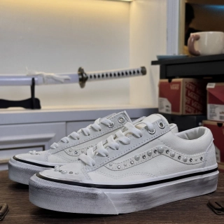 Vans Premium LX Old Skool 36 Pearlized White